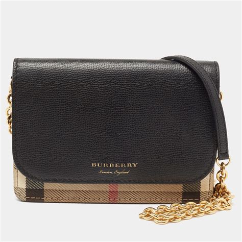 burberry hampshire vintage check shoulder bag|burberry check note crossbody.